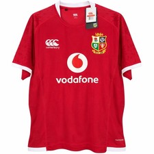 Image of British & Irish Lions men’s Rugby Top Jersey Canterbury Size large 