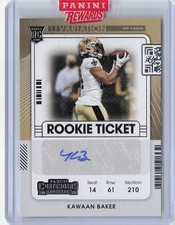 2021 Panini Contenders #258b Kawaan Baker
