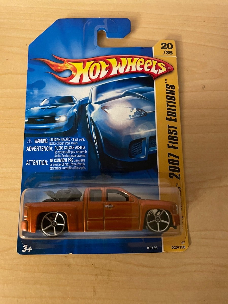 ホットウィール シェビー シルバラード 2007 FIRST EDITIONS Hotwheels Chevy Silverado 2007 First Editions Orange ￼ | eBay