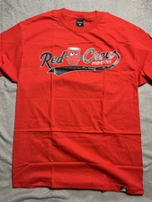 Primitive Shirt Mens Large Red Graphic Print Tee Red Cup Crew Streetwear Skating