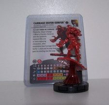 Marvel Heroclix Spider-Man Beyond Amazing CARNAGE SILVER SURFER 062 Chase NM