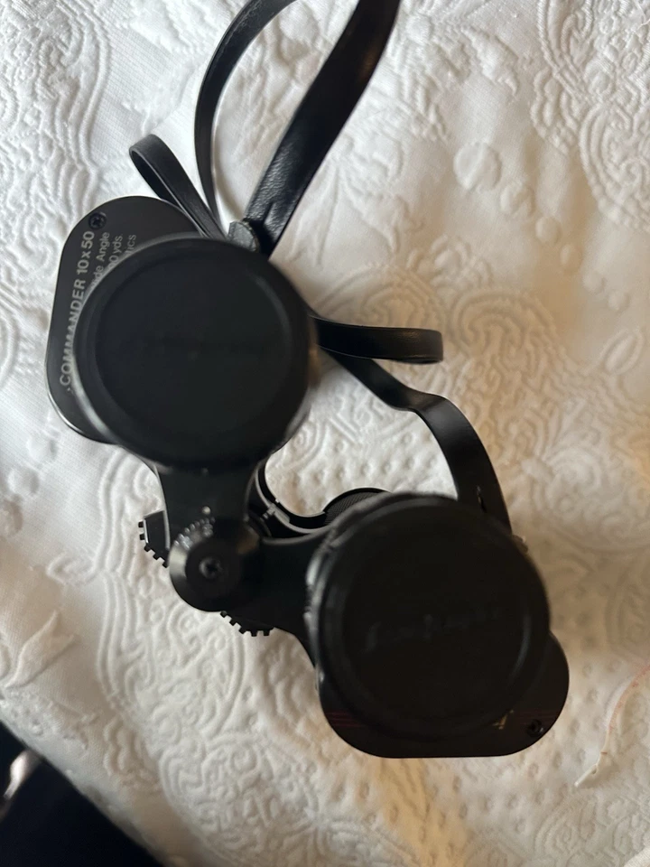 VINTAGE Binoculars Jason Empire Model 161 Commander 10X50 Coated X- Wide + Case - Image 4 of 4