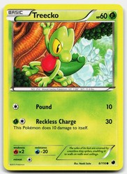 Treecko 6/116 Plasma Freeze Common