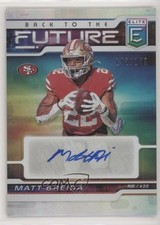 2020 Donruss Elite Back to the Future Signatures 142/149 Matt Breida Auto 0kr0