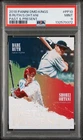 2018 Panini Diamond Kings Past & Present Babe Ruth/Shohei Ohtani RC PSA 9