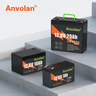 12V Niedrige Selbstentladung 20Ah 10Ah 7Ah LiFePO4 Lithium Batterie für RV Boot 