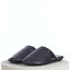 thumbnail 4  - BALENCIAGA 595$ Men&#039;s Soft Mule Slippers In Black Calfskin leather with Logo Tag