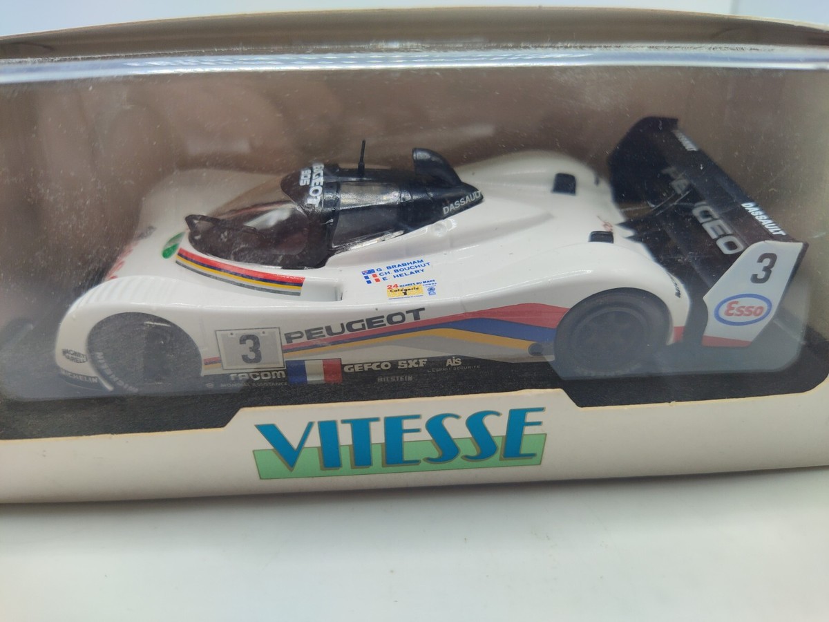 24 Heures Du Mans 1993 Triple Peugeot 905 Vitesse 1/43 NOS NIB | eBay