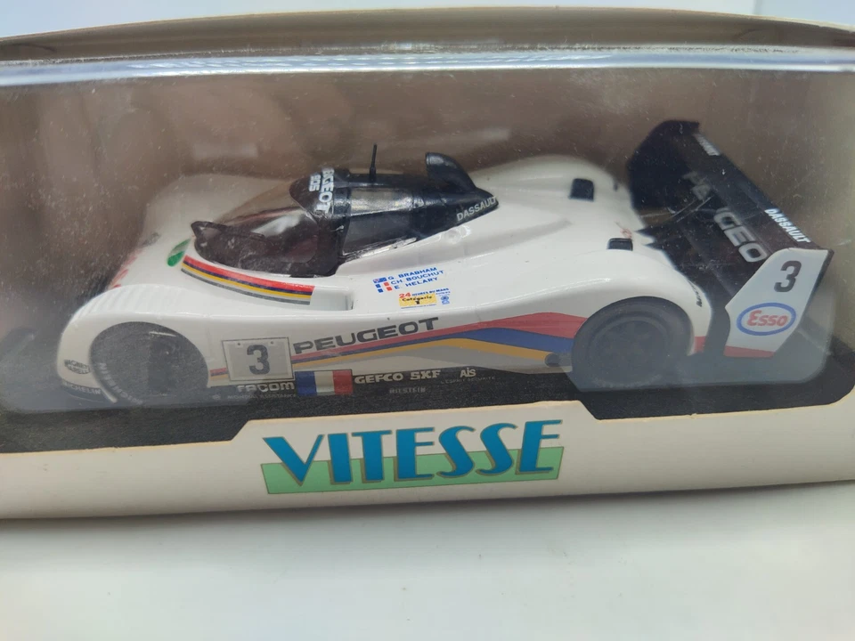 Triple Peugeot 905 Vitesse 1993 24 Heures Du Mans 1/43 nuevo en caja Foto 2 de 4