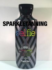 Supre Tan SELFIE Advanced Black 25X Bronzer Indoor Tan Tanning Lotion