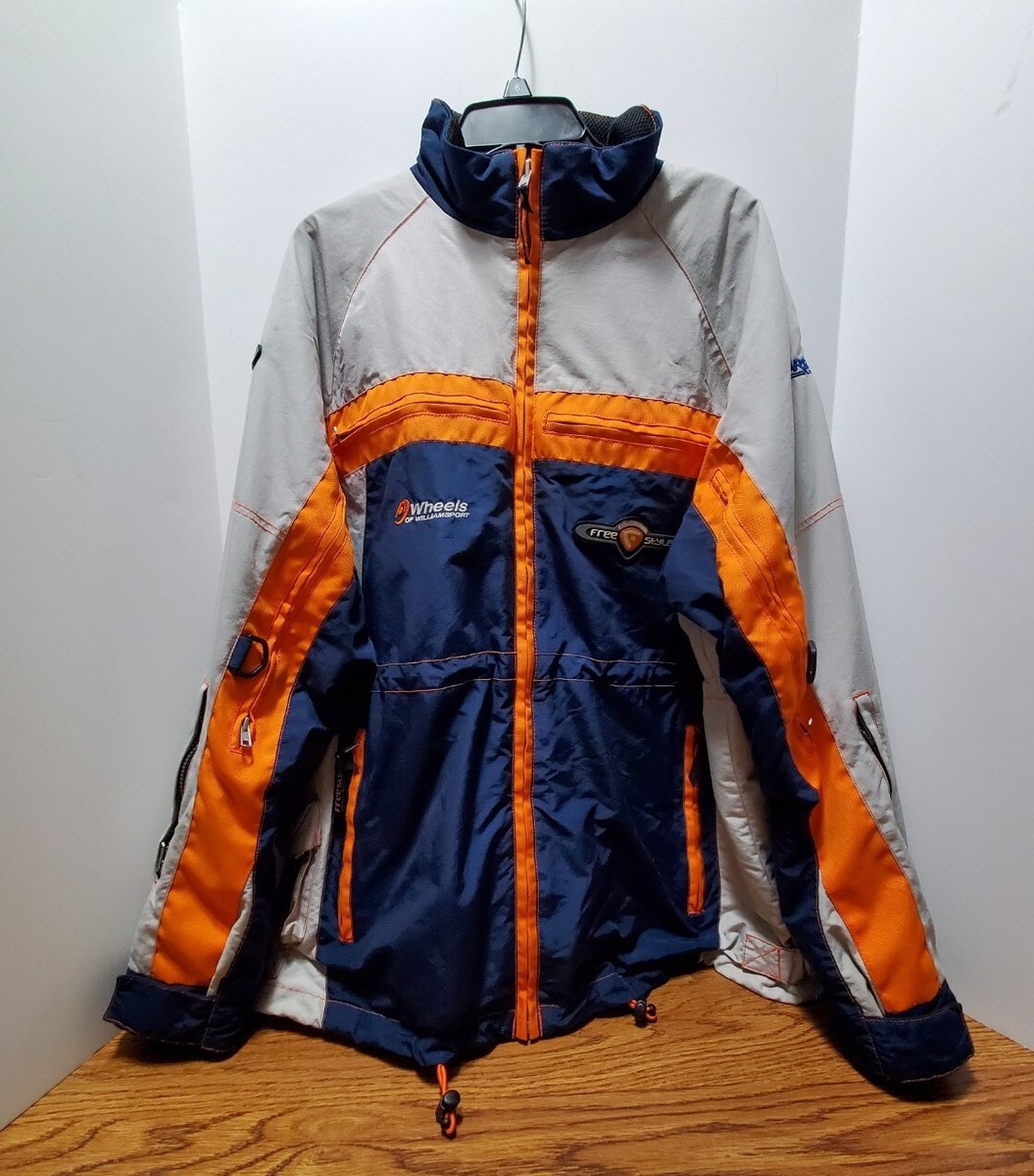 Coldwave Snowmobile Jacket Mens Sz L Power-Skin Free-Style Blue