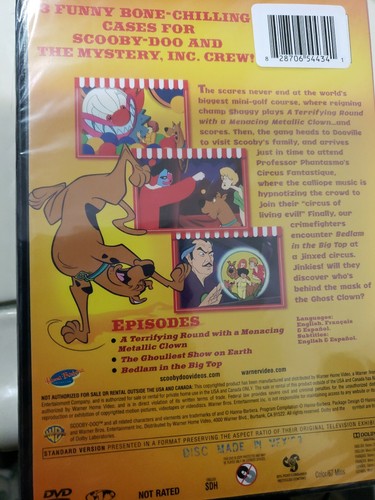 Scooby-Doo & The Circus Monsters DVD - Picture 2 of 2
