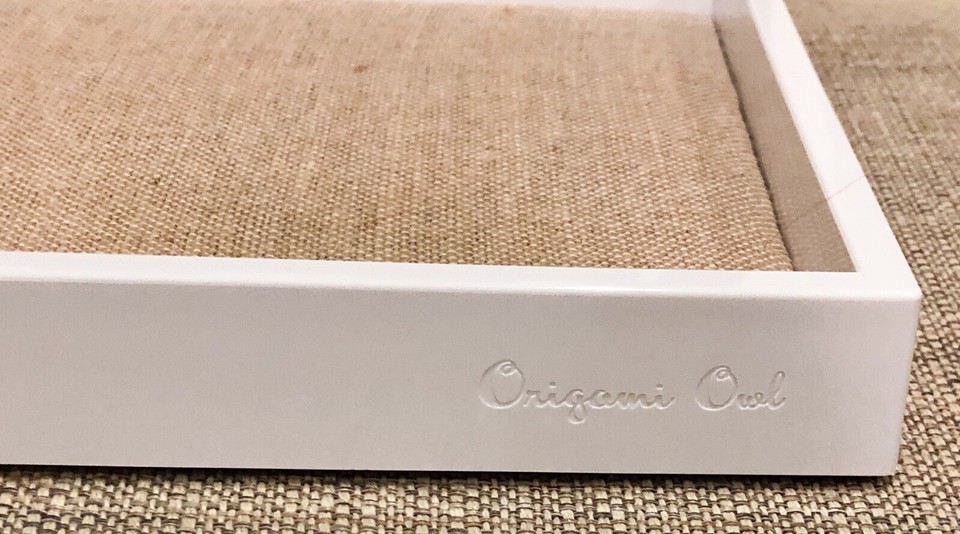 Set of 2 Origami Owl White Charm Consultant Display Trays eBay