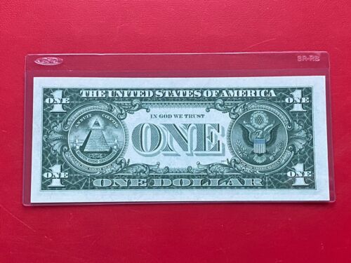 1957A $1 Dollar Silver Certificate (Blue Seal) Block E-A , Uncirculated - Picture 3 of 3