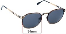 SFx Replacement Sunglass Lenses fits Elce Twenty - 54mm Wide