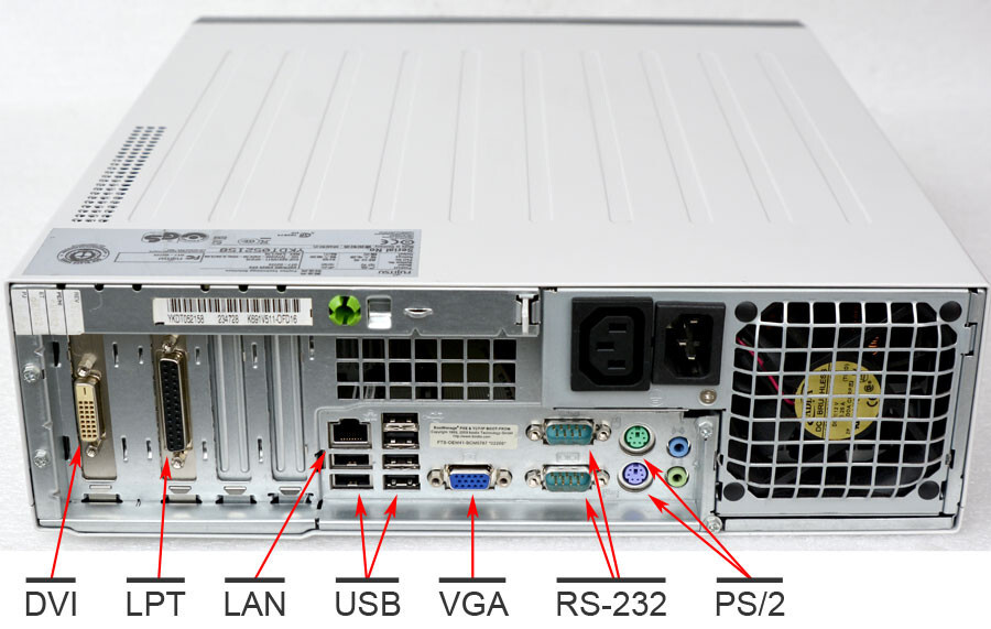 Fujitsu Esprimo E5625 EPA Desktop PC 64-Bit AMD X2 CPU 2300MHz 4