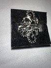 Paparazzi Black And Silver Swirl Ring — photo 1