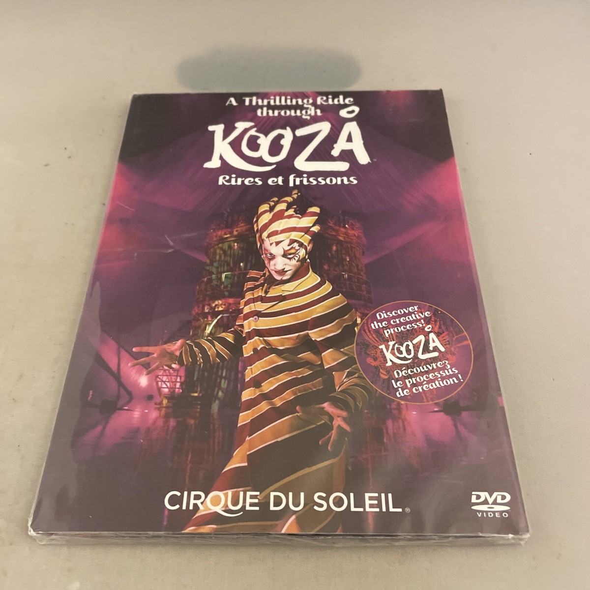RIZE LIVE TOUR 【SOLU】DVD a Thrilling Ride Through Kooza Rires Et Frissons Cirque Du