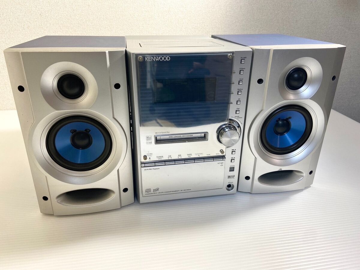 KENWOOD RXD-SL3MD CD MD player speaker set speaker KENWOOD KENWOOD RXD-SL3MD CD MD player speaker set speaker KENWOOD