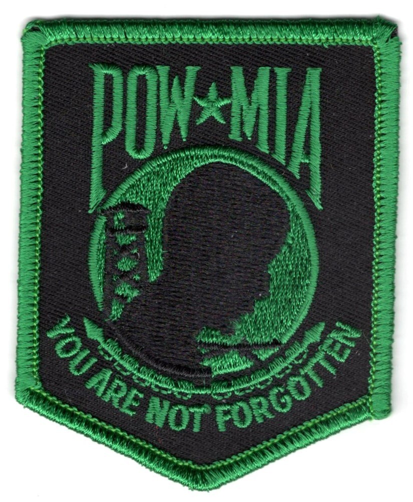 QQSD US Pow Mia Flag Sticker You are Not Forgotten Decal in Multiple Sizes, 3 Pack, 11.7 x 8.3 Inches