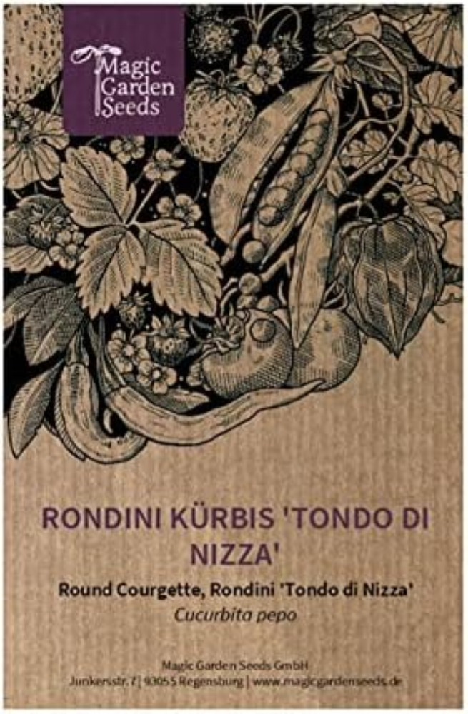 Zucchina tonda di Nizza (Cucurbita pepo) - circa 10 semi