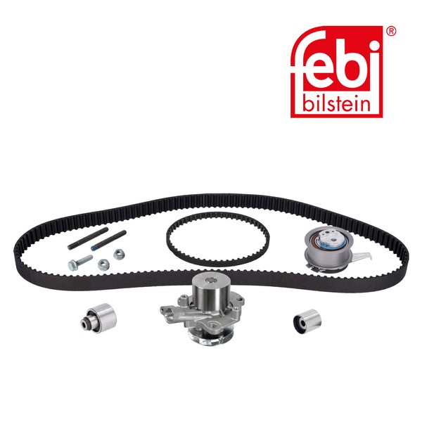 Wasserpumpe + Zahnriemensatz FüR Vw Passat Variant 2.0 Tdi 1.6 Tiguan Skoda-image