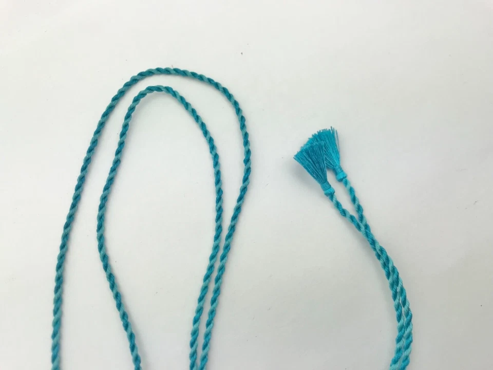 Lalique Coeur Heart Blue Crystal Pendant Sterling Silver Bail Necklace  - Image 3 of 4