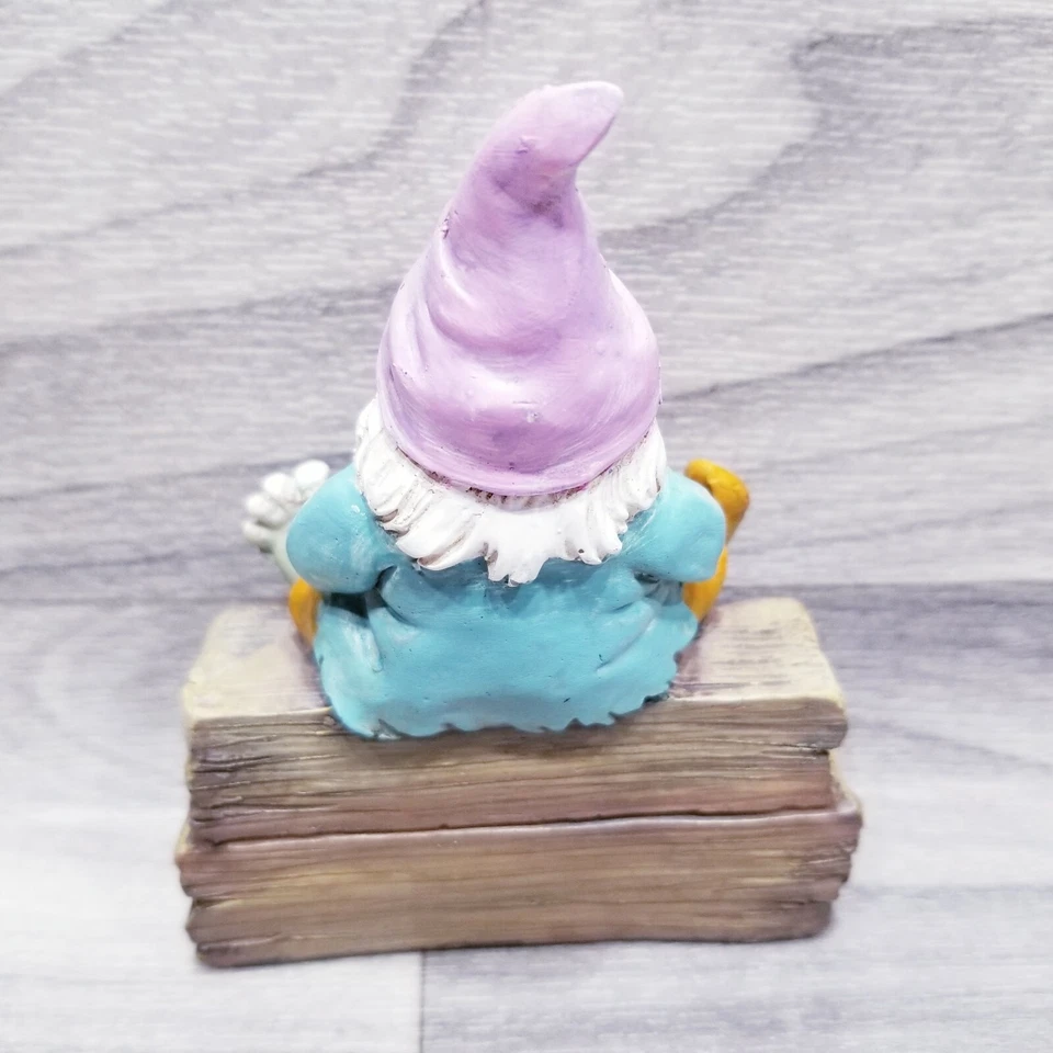 Do Not Feed The Zombies Mini Display Gnome Figure Troll Dwarf Brain Eating - Image 2 of 3