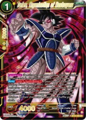Light Play DBS:M Turles, Organization of Destroyers - BT24-099 - SR - Foil Beyon