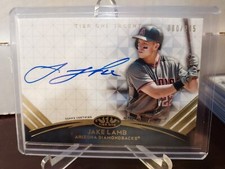 JAKE LAMB 2018 Topps Tier One Talents On Card Auto Autograph #80/245 Arizona