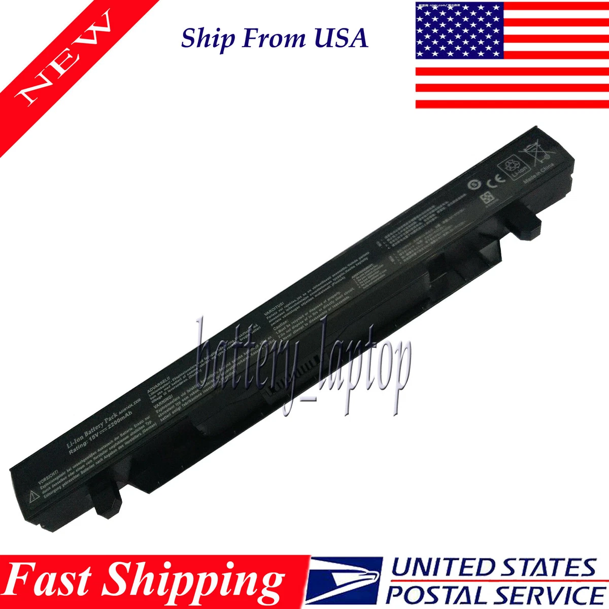 Asus A41N1424 battery for Asus GL552 GL552JW GL552JX GL552V GL552VW ZX50