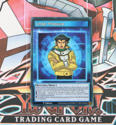 YuGiOh Skill Card Under Pressure SGX2-ENS05 1st Edition Common