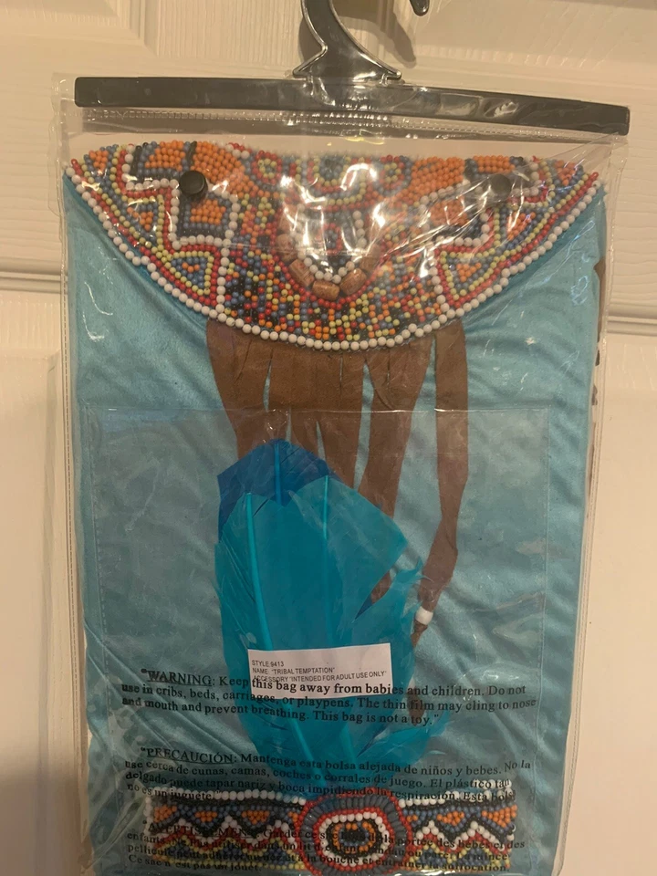 Nuevo Disfraz Indio Nativo Americano Tentación Tribal Adulto Talla Pequeña Vestido Hdpc Foto 4 de 4