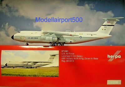 Herpa Wings1:200 Lockheed C-5A SuperGalaxy U.S Air Force 571081 Modellairport500