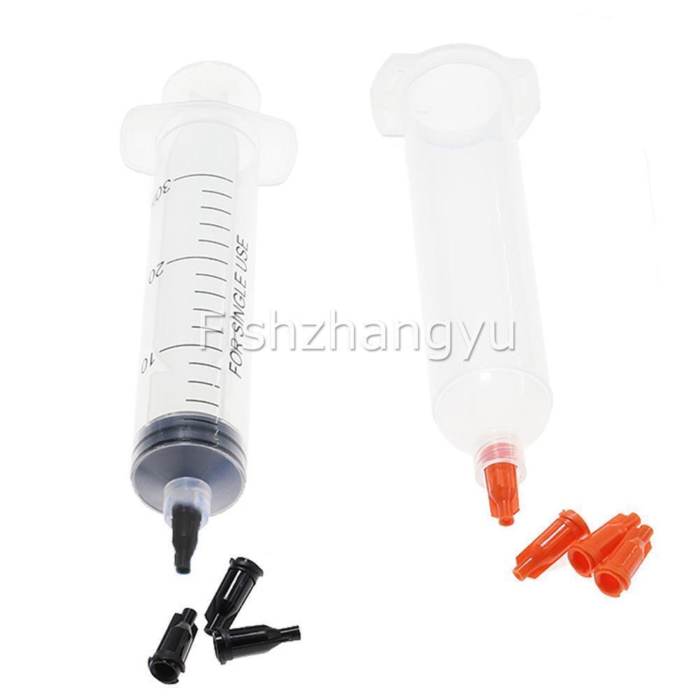 100x Orange Luer Lock Syringe Caps Fit Both Standard Slip & Luer Lock