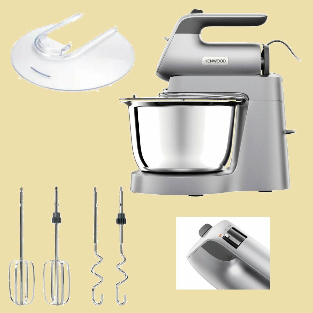 Kenwood Silber Handmixer Ken Hmp 54 Si 3,5 L 650 W Turbo - Image 2