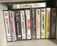 Lot Of Cassette Tapes 11 Mixed Variety Diana Ross Milli Vanilli Billy Joel Ll