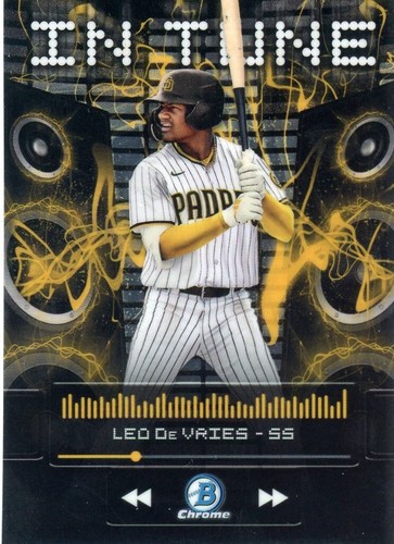 2024 Bowman Chrome In Tune Scegli Completa il tuo set SPECIALE!!! - Foto 5 di 6