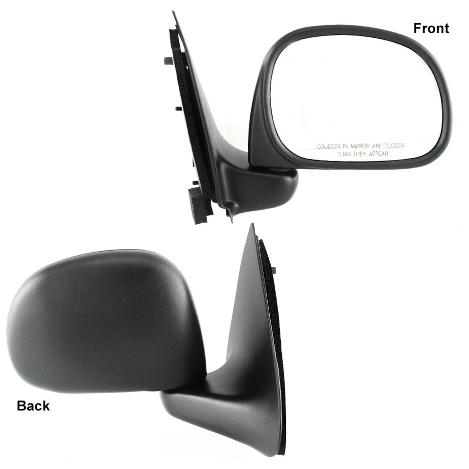 Espejo retrovisor manual lateral pasajero nuevo para Ford F-150 1997-2002 FO1321132 F75Z17682HAA Foto 4 de 4