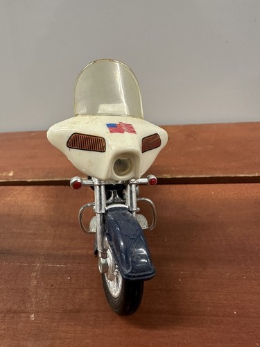 Vintage Die-cast Matchbox Kansas State Highway Patrol Harley Davidson Motorcycle - Picture 3 of 6