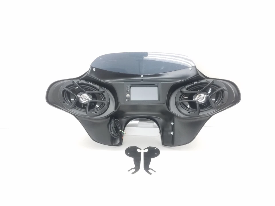 Altavoces Harley-Davidson Softail Classic Fairing 5.25 radio doble Din Foto 3 de 4