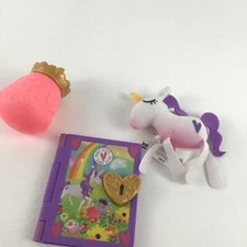 Baby Alive Once Upon A Baby Forest Replacement Book Bottle Unicorn Plush Toy Lot