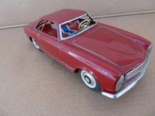 Vintage Super Rare 60s Asahi ATC JAPAN Mercedes Benz 230 SL Large Tin