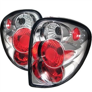 Dodge Chrysler 01-07 Caravan Town & Country Voyager Black Euro Style Tail Lights Dodge Chrysler 01-07 Caravan Town & Country Voyager Black Euro Style Tail Lights