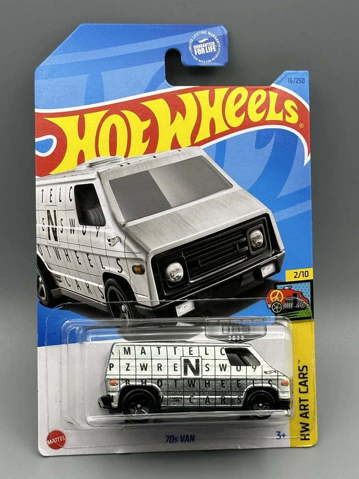 Lot Of 7 Hot Wheels Zamac Assorted Dodge Charger, AMC Rebel & 70’s Van - Image 2 of 4