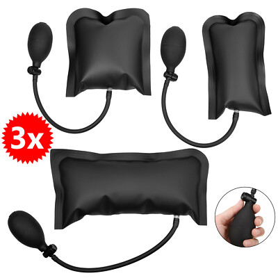 3PCS Air Wedge Pump Up Bag For Car Door Window Frame Fitting Install Shim  Wedge UK