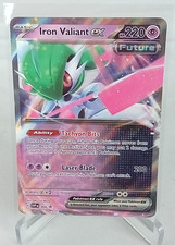 Iron Valiant Ex 68 Scarlet & Violet Promo Black Star Holo Pokémon Card 2023