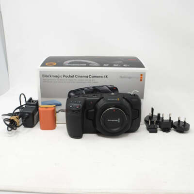 Used BlackMagic Design Pocket Cinema Camera 4K (Boxed SH43068 - Main Image