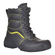 Image of Portwest Steel Split Leather Winter Boot S3 SR CI Protective FW05