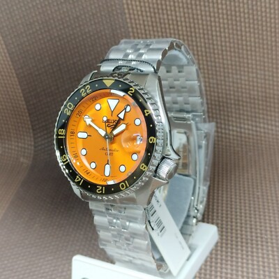 Seiko 5 Sports SSK005K1 SKX Sports Style GMT Automatic Stainless